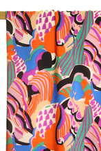 Viscose Colourful artistic print van Atelier Jupe